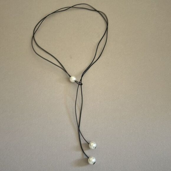 Boho Pearl Necklace A1341 - Picture 5 of 5